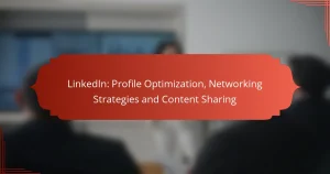 LinkedIn: Profile Optimization, Networking Strategies and Content Sharing